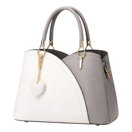 Irista Women’s Elegant White Hand Bag Stylish Leather