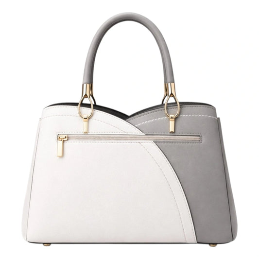Irista Women’s Elegant White Hand Bag Stylish Leather